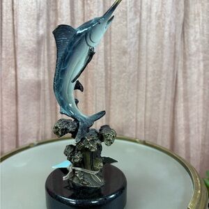 Majestic Oceanic Marlin Sculpture